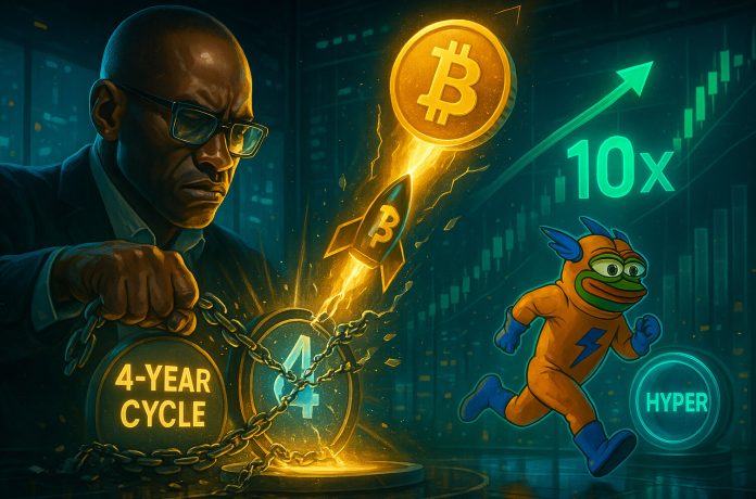 Arthur Hayes Simply Killed Bitcoin’s 4-Yr Cycle Giving Bitcoin Hyper 10x Momentum