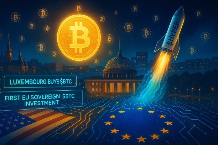 Europe’s Bitcoin Second: Luxembourg Takes the Lead as $HYPER Surges