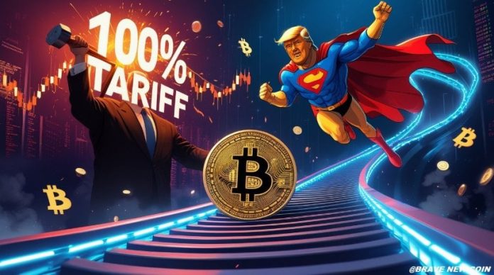 Bitcoin (BTC) Worth Prediction: Trump’s 100% Tariff Triggers Bitcoin Selloff, however Blockchain Power Hints at Restoration