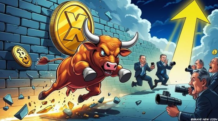 XRP Value Prediction: XRP Breaks $2.50 Barrier, Recovers 40% From Flash Crash With $Three Breakout in Sight