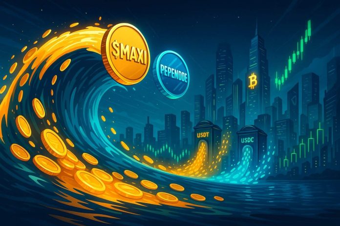 Tether & Circle Inject Billions — $MAXI and $PEPENODE Emerge As The Greatest Crypto To Purchase Tether & Circle Inject Billions — $MAXI and $PEPENODE Emerge As The Greatest Crypto To Purchase