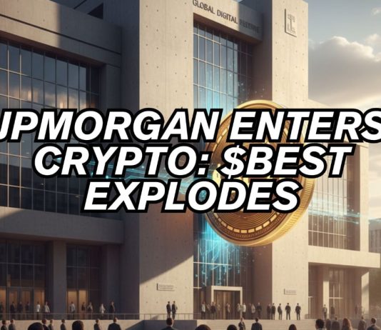 JPMorgan Enters Crypto Giving $BEST Explosive Potential
