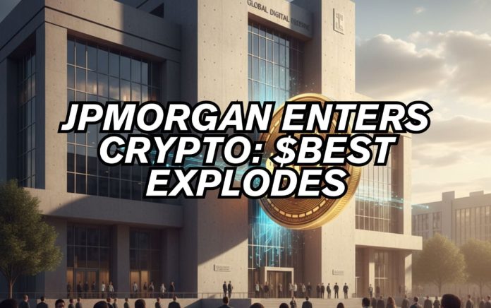 JPMorgan Enters Crypto Giving $BEST Explosive Potential