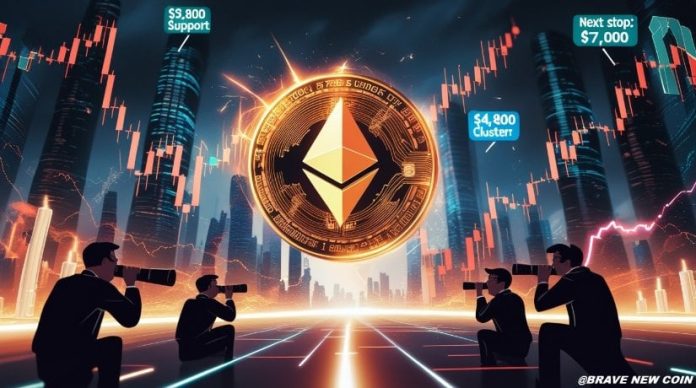 Ethereum (ETH) Value Prediction: Ethereum Bulls Eye $7,000 in Early 2026 as $ETH Targets $4,800 Liquidity Cluster