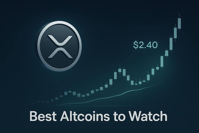 Greatest Altcoins Gaining Consideration as XRP Eyes a Break Above $2.40 and a Potential Main Rally