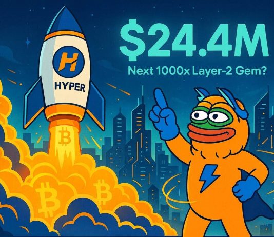 Bitcoin Hyper Rockets Previous $24.4M — Analysts Eye $HYPER because the Subsequent Layer-2 Breakout Gem Bitcoin Hyper Rockets Previous $24.4M — Analysts Eye $HYPER because the Subsequent Layer-2 Breakout Gem