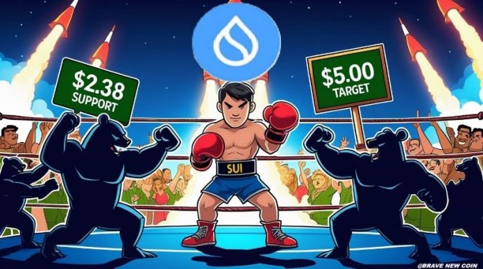 Sui (SUI) Value Prediction: SUI Holds Agency at $2.38 Help, Setting Stage for a Push Towards $5.00