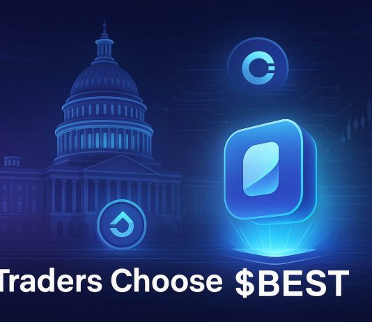 Coinbase CEO Says Crypto Market Construction Invoice is 90% Full – Right here’s Why Merchants Are Eyeing $BEST