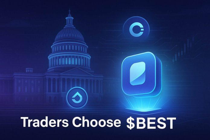 Coinbase CEO Says Crypto Market Construction Invoice is 90% Full – Right here’s Why Merchants Are Eyeing $BEST