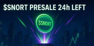 Snorter Token’s Presale Reaches $5.6M With 24H Left
