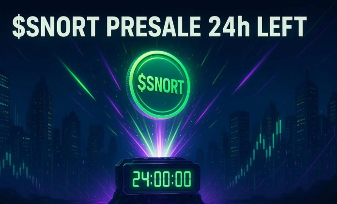 Snorter Token’s Presale Reaches $5.6M With 24H Left