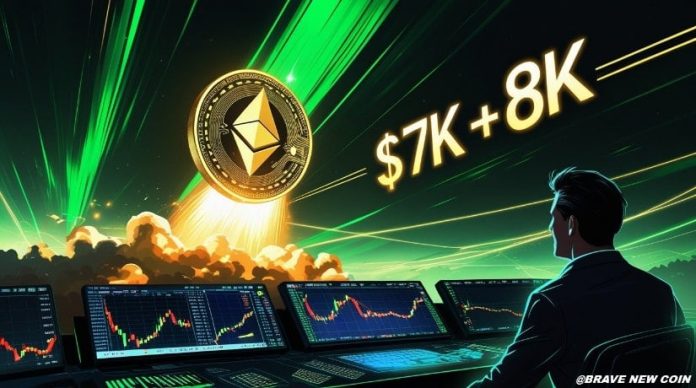 Ethereum (ETH) Value Prediction: Ethereum Eyes $7K–$8K Surge as Publish-Halving Patterns Mirror Bitcoin’s Historic Bull Run