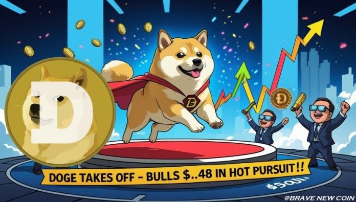 Dogecoin (DOGE) Value Prediction: Dogecoin May Rebound Towards $0.48 Amid Double Backside Sample