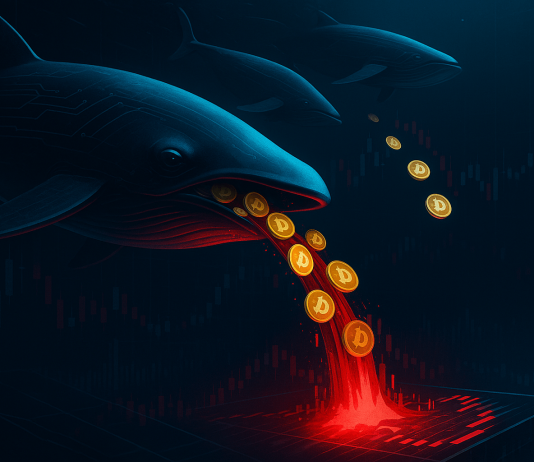 Dogecoin Plunges To $0.18 As Whales Promote 440 Million DOGE