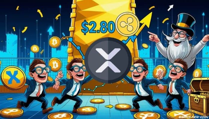 XRP Worth Prediction: XRP May Retest $2.80–$Three Resistance Amid Bullish Momentum and Institutional Accumulation Rumors XRP Worth Prediction: XRP May Retest $2.80–$Three Resistance Amid Bullish Momentum and Institutional Accumulation Rumors