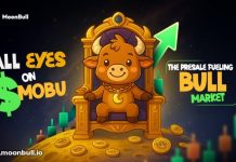 MoonBull Surpasses $550Ok, Rising because the Finest Crypto Presale to Purchase as ETH Value Cools and XRP Quantity Spikes 79%