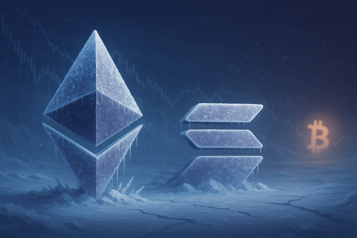 Altcoin Winter Right here? Ethereum, Solana Exercise Plunges