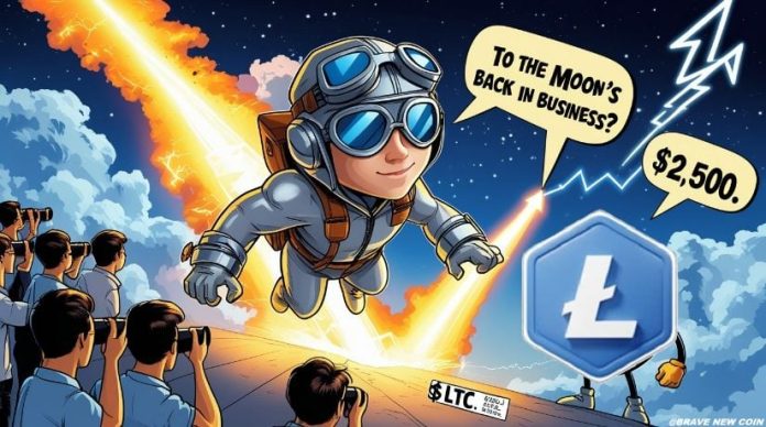 Litecoin (LTC) Worth Prediction: Litecoin Rebounds 20% as Analysts Eye a Huge $2,500 Bull Goal