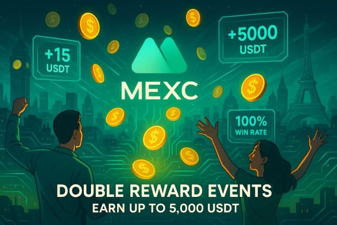 MEXC Launches Twin Reward Campaigns in Europe & UK: As much as 5,000 $USDT in Prizes
