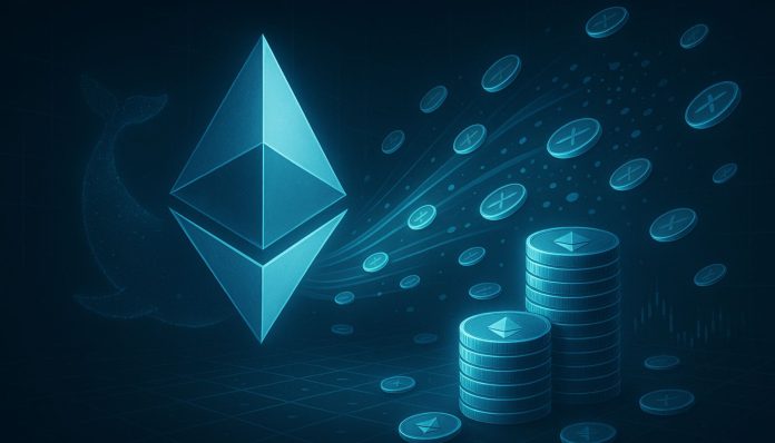Ethereum Whale Expands Place By 36,437 ETH – Bringing Whole To $1.34B