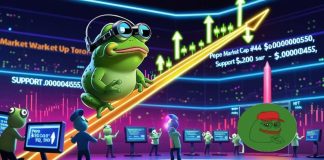 Pepe Coin Value Prediction: PEPE Value Checks $0.00000490 Resistance With 10–20% Upside Potential on Technical Setup