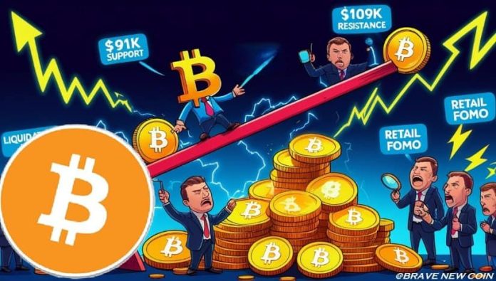 Bitcoin Worth Prediction: BTC Worth Assessing Help Close to $91Ok and Potential Resistance Towards $109Ok