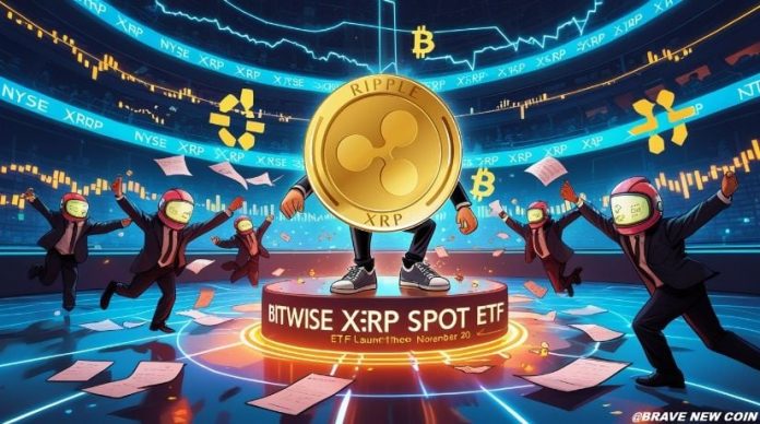 XRP Information In the present day: Ripple CEO Brad Garlinghouse Confirms Bitwise XRP ETF Launch on NYSE—Will the Worth React?