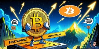 Bitcoin Value Prediction: BTC Value Holds $90Okay as Market Alerts Compression Towards Potential $97,500 Retest Bitcoin Value Prediction: BTC Value Holds $90Okay as Market Alerts Compression Towards Potential $97,500 Retest