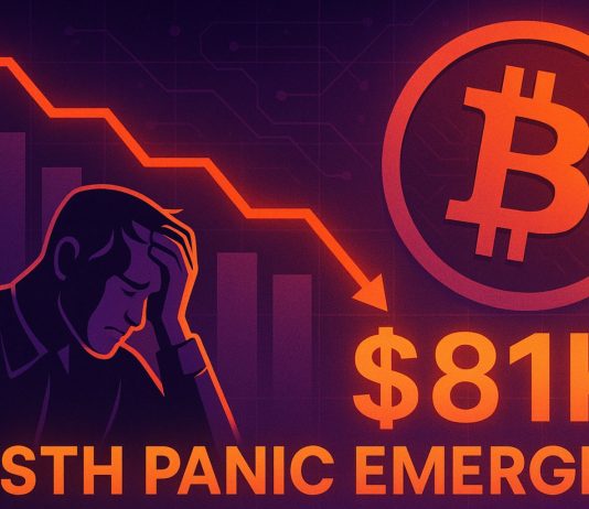 STH Panic Emerges as Bitcoin Crashes To $81Ok: Realized P/L Turns Detrimental For The First Time This Cycle