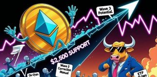 Ethereum Worth Prediction: ETH Worth Faces $2,500 Threat Amid Wave 2 Correction, However Lengthy-Time period Outlook Stays Bullish