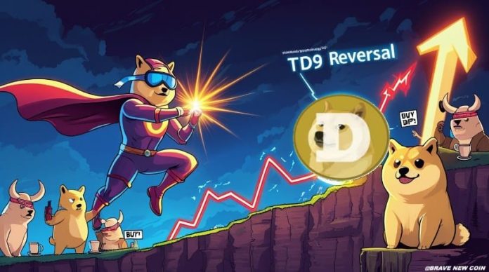 Dogecoin Worth Prediction: DOGE Worth Chart Flashes TD9 Sign as Bulls Eye a Potential Pattern Reversal