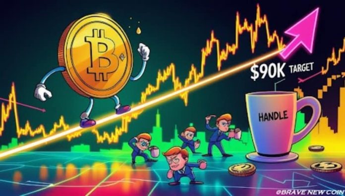 Bitcoin Value Prediction: BTC Value Checks Key Trendline Amid Potential Weekly Cup-and-Deal with Sample Towards $90Okay