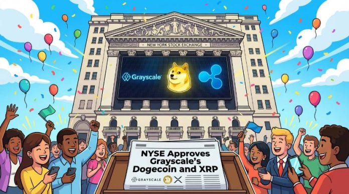 NYSE Approves Grayscale’s Dogecoin and XRP ETFs for Monday Launch NYSE Approves Grayscale’s Dogecoin and XRP ETFs for Monday Launch