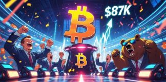 Bitcoin Worth In the present day: BTC Worth Rebounds to $87Ok as Bullish Ascending Channel Kinds however Demise Cross Retains Bears in Management