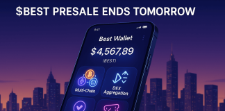 Finest Pockets Token’s $17.6M Presale Ends Tomorrow as It’s Your Final Likelihood to Be a part of Finest Pockets Token’s $17.6M Presale Ends Tomorrow as It’s Your Final Likelihood to Be a part of