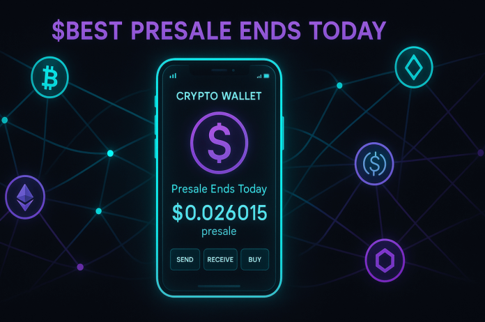 Greatest Pockets Token’s Presale Ends in three Hours: Final Probability to Purchase Earlier than Itemizing