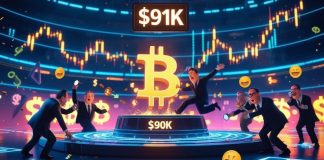 Bitcoin (BTC) Value At the moment: Bitcoin Holds Above $91Ok Whereas Merchants Watch $93Ok–$94Ok Breakout Zone