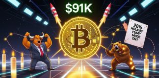 Bitcoin Value As we speak: BTC Value Holds Above $91Okay as December’s Historic 20% Vacation Rally Comes Into Focus