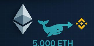 Large Ethereum Distribution Continues: Whale Sends One other 5,000 ETH To Binance