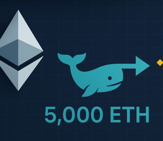 Large Ethereum Distribution Continues: Whale Sends One other 5,000 ETH To Binance