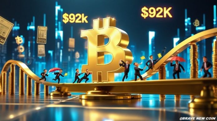 Bitcoin Worth At present: BTC Worth Faces $92Okay Resistance, Might Retest November Lows Bitcoin Worth At present: BTC Worth Faces $92Okay Resistance, Might Retest November Lows
