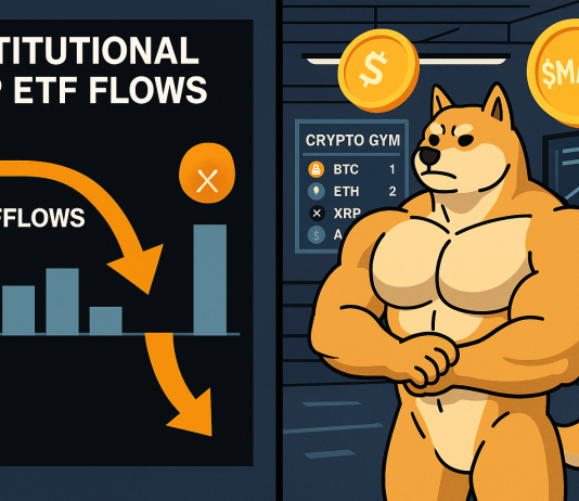 XRP ETFs Appeal to $756M as Worth Slides Towards $2, Meme Merchants Rotate Into Maxi Doge