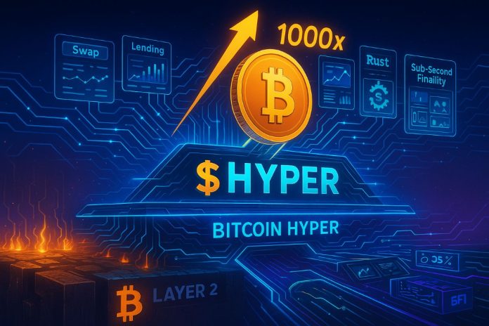 Subsequent 1000x Crypto for Bitcoin Believers? Bitcoin Hyper Presale Eyes Layer 2 Breakout