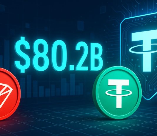 Tron Hits $80.2B Stablecoin Milestone After Tether Mints 1B USDT On The Community Tron Hits $80.2B Stablecoin Milestone After Tether Mints 1B USDT On The Community