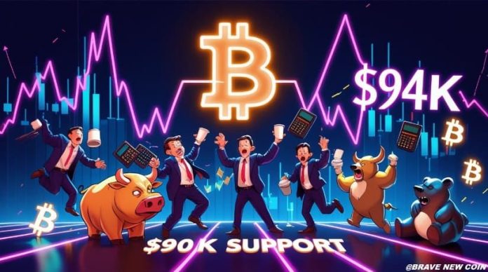 Bitcoin Value Prediction: Can BTC Reclaim $94Ok After Holding the Essential $90Ok Assist?