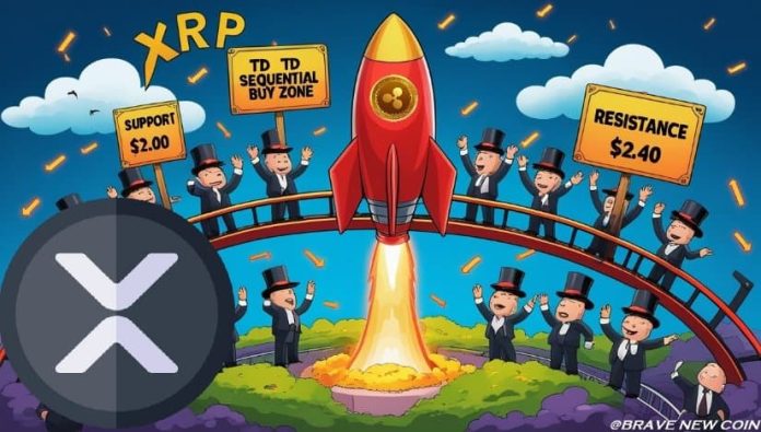 XRP Value Prediction: TD Sequential Alerts Potential XRP Purchase Setup as Channel Construction Targets $2.40