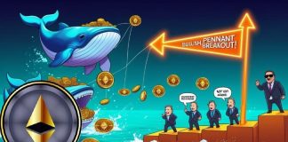Ethereum Value Prediction: ETH Value Confirms Bullish Pennant Breakout as Whales Add Over 800,000 Cash