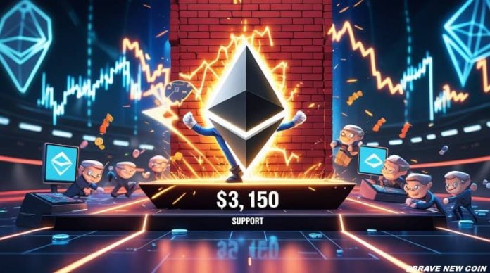 Ethereum Worth Prediction: Can ETH Worth Maintain $3,150 Assist After Rejection at $3,400?
