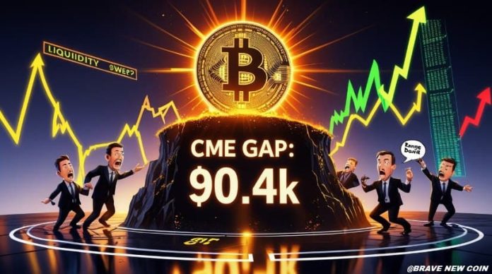 Bitcoin (BTC) Worth Prediction: Bitcoin CME Hole at $90.4K Emerges as Key Degree for Rebound State of affairs