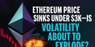 Ethereum Worth Sinks Below $3K—Is Volatility About to Explode?